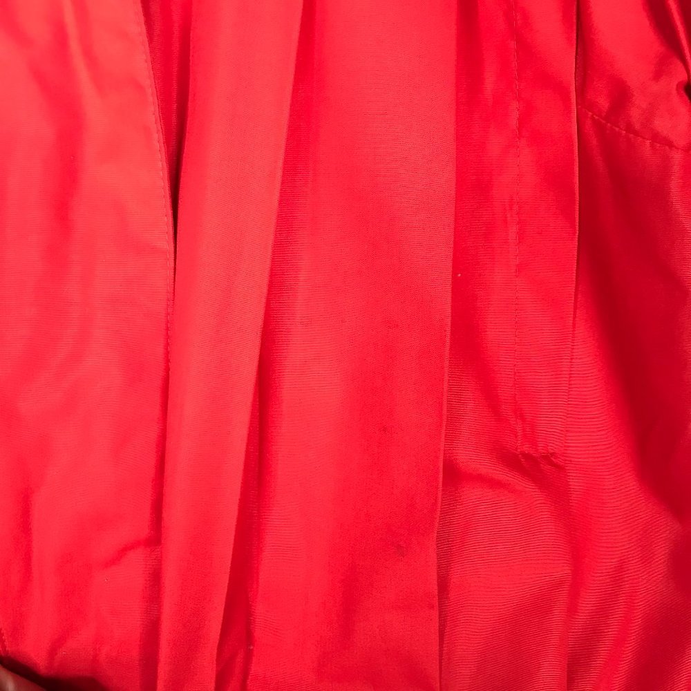 Vintage 80s red Casual Corner pleated jacket - Picture 5 of 11